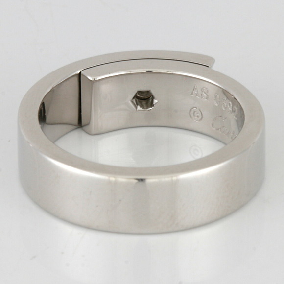 CARTIER White Gold [18K] Diamond Ring Silver - Picture 5 of 7